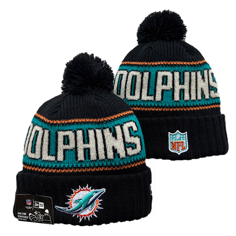 Miami Dolphins 2025 Knit Hats 008